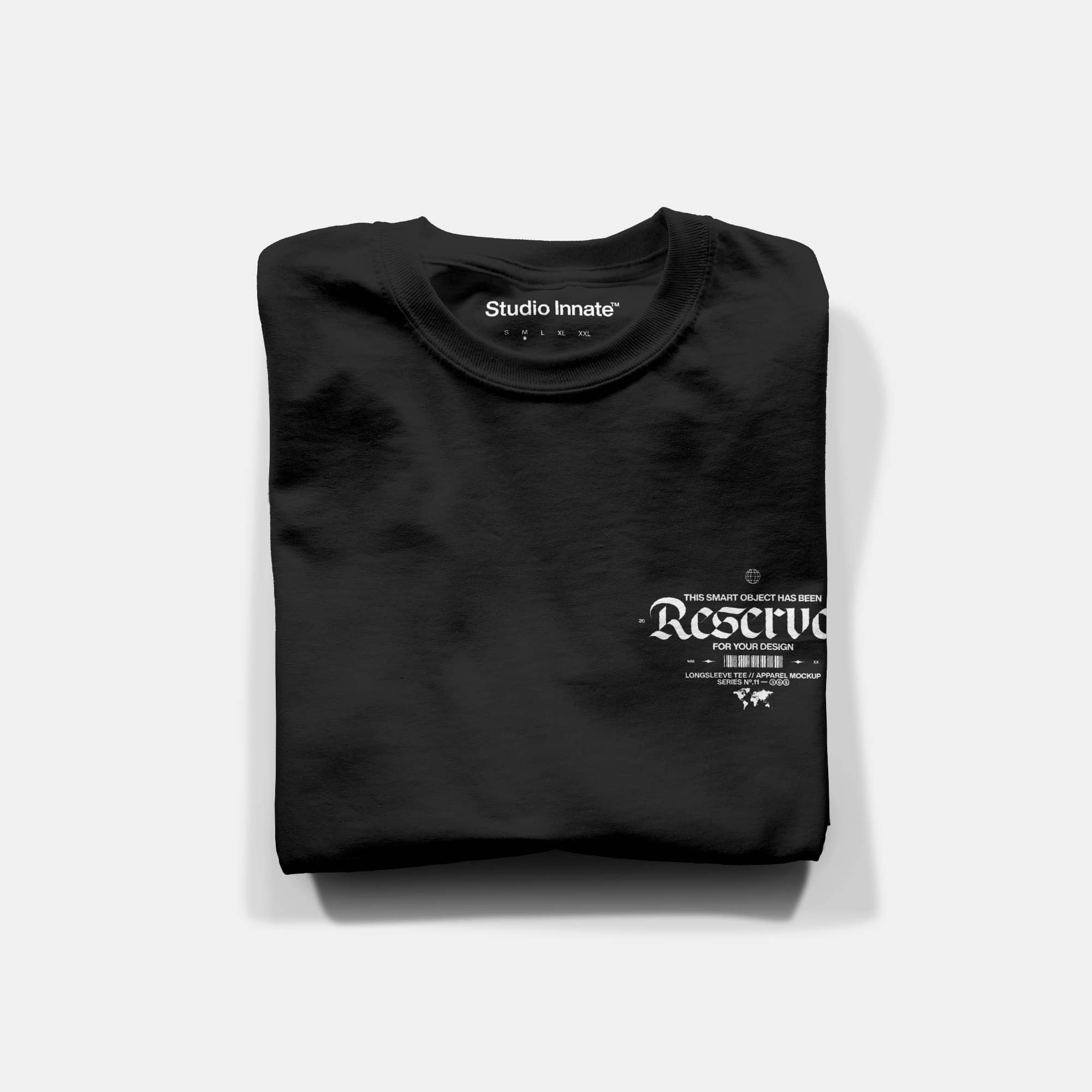 Folded → Long Sleeve T-Shirt By Studio Innate